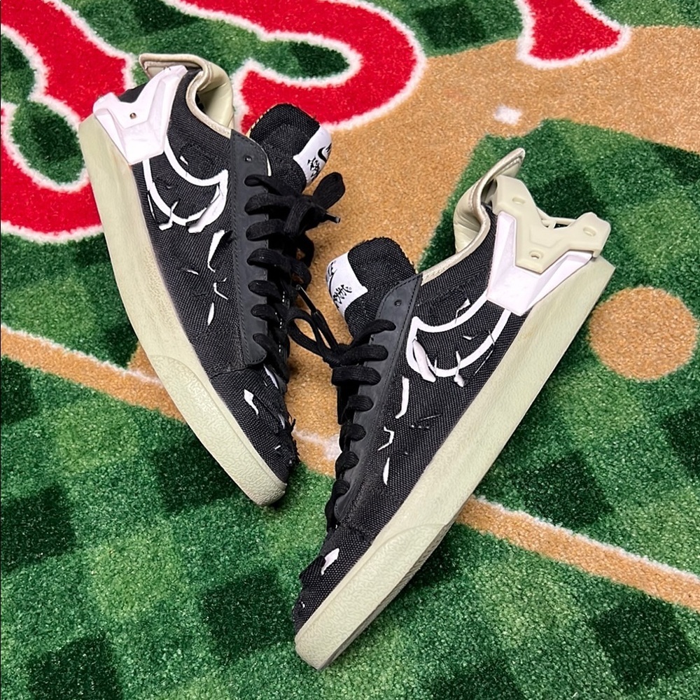 Nike X ACRONYM Blazer Low Black Olive Aura Limited Edition Rare DO9373-001